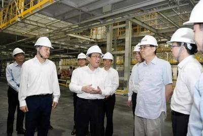 上海市委書記調研上汽大眾MEB工廠,這里將投產大眾、奧迪等多個品牌
